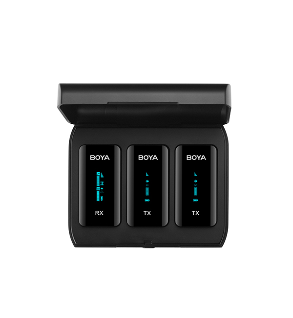 Boya BY-XM6-K2 2.4GHz Ultra-compact Wireless Microphone System Kit - 2